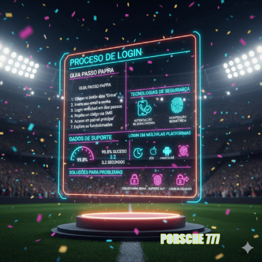 Figura 1 do login da PORSCHE 777